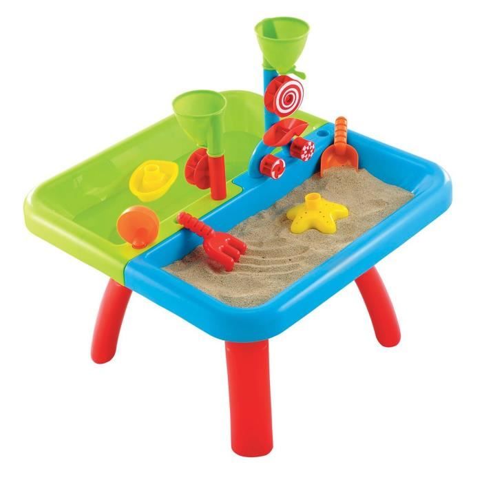 Jeux De Plein Air Et Sports Jeux Et Jouets Tetake Jeux De Plage Enfant 24 Pieces Table De Jeu Table De Sable Bac A Sable Enfant Jouet Sable Jouet De Bain Bebe