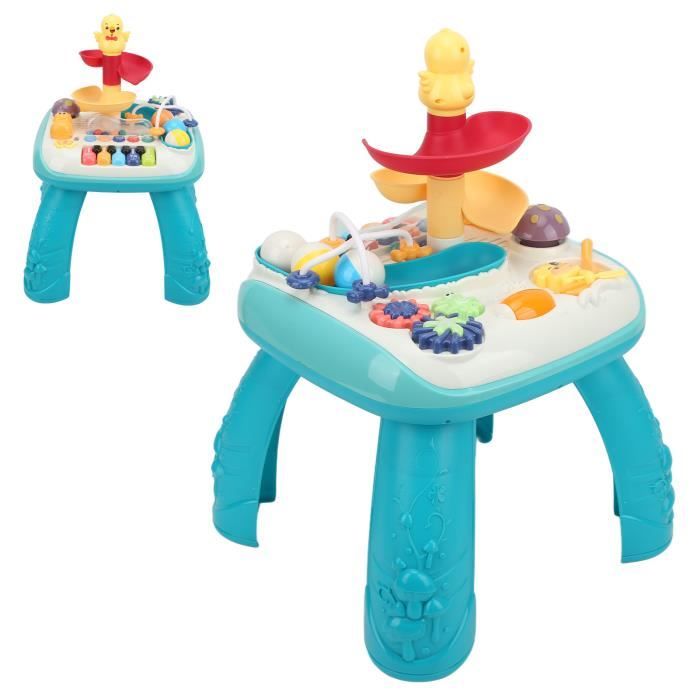 Table D'activités en Bois pour Bébé de 1 an, 9 en 1 Montessori Jouet Enfant, Sensoriels Labyrinthe de Perles Jouet Trieur de Formes, Filles et garçons Cadeaux D'anniversaire (Couleur Naturelle Table D'activités en Bois pour Bébé de 1 an, 9 en 1 Montessori Jouet Enfant, Sensoriels Labyrinthe de Perles Jouet Trieur de Formes, Filles et garçons Cadeaux D'anniversaire (Couleur Naturelle