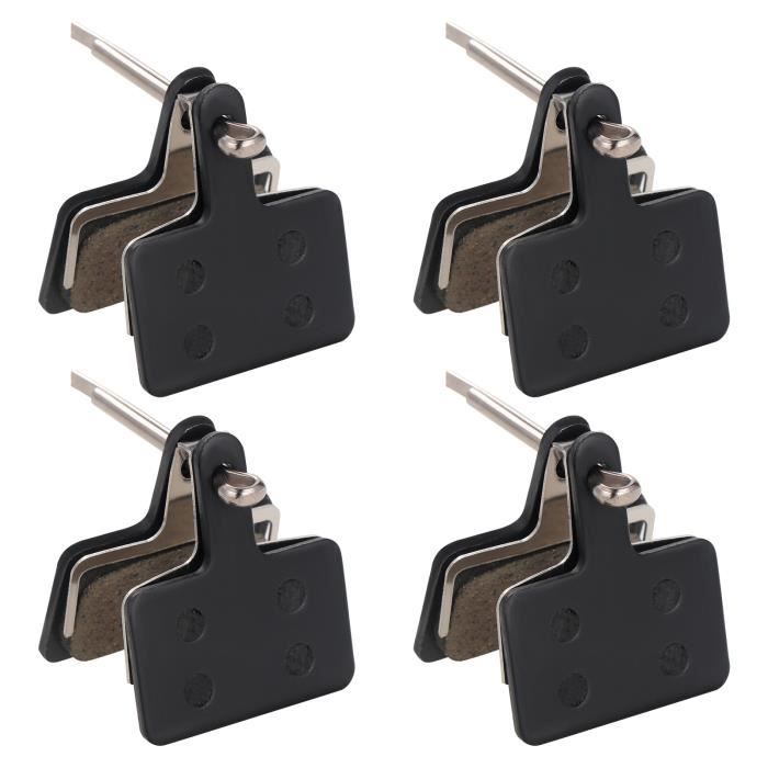 Lot 4 Paires Plaquettes Frein Shimano B01S/B03S – Résine, Semi-métallique, Pour VTT Et Route