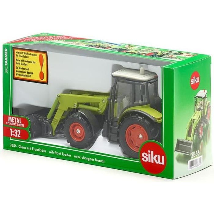 Siku Tracteur Claas Avec Chargeur Frontal Echelle 1 32 Eme En Metal Achat Vente Voiture Camion Cdiscount