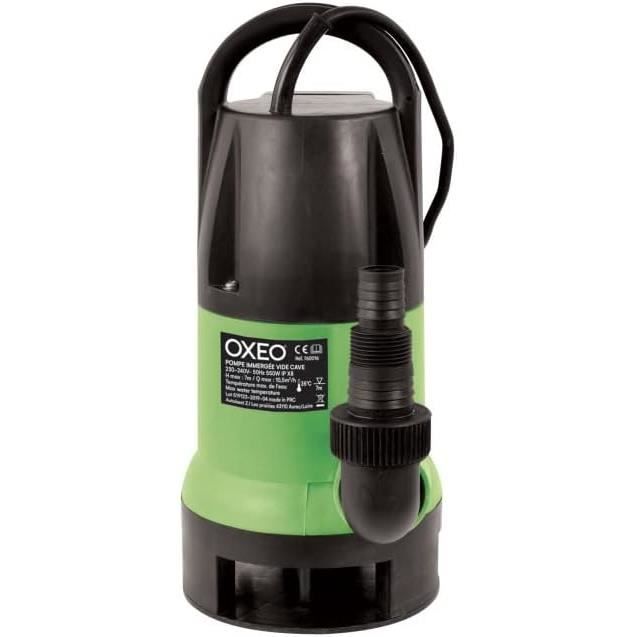 RURIS Pompe Submersible Aqua 30 - 550W - Pour Puits, Jardin, Eaux Claires - Débit 8,5m³/h - Avec Flotteur