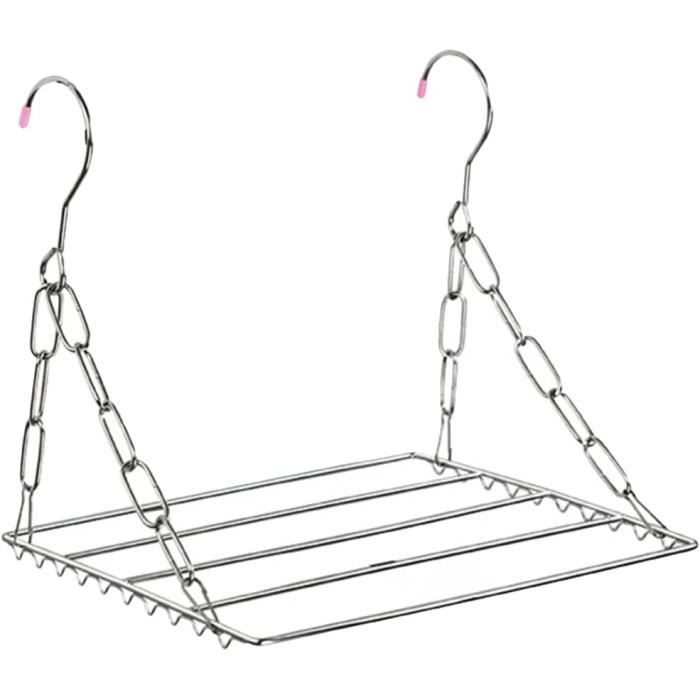 Cintres à Chaussures Suspendus 5 Pack - Acier Inoxydable, Gain De Place - Pour Placard, Dressing