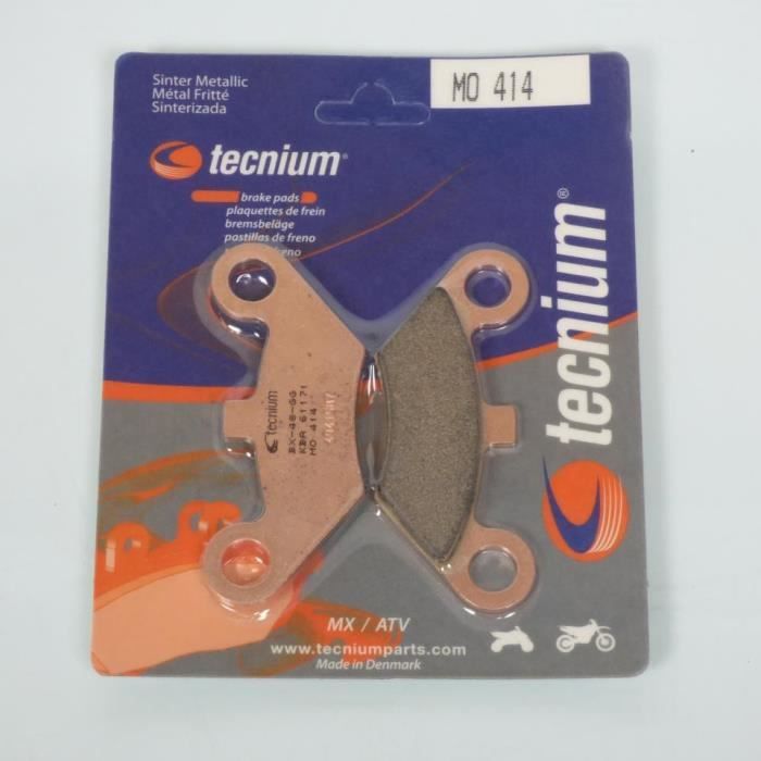 Plaquettes De Frein Avant Tecnium Pour Kawasaki 125 Ke/Ks (1986-1987) - Garniture Organique - Neuf