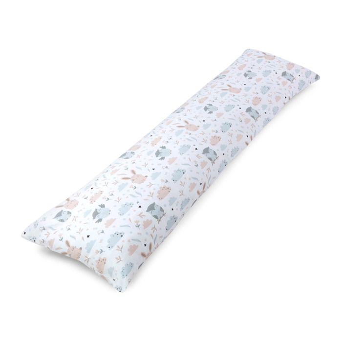 Coussin dormeur latéral 40 x 145 avec housse - Coussin de corps Coussin de confort Coussin de sommeil adulte Hiboux