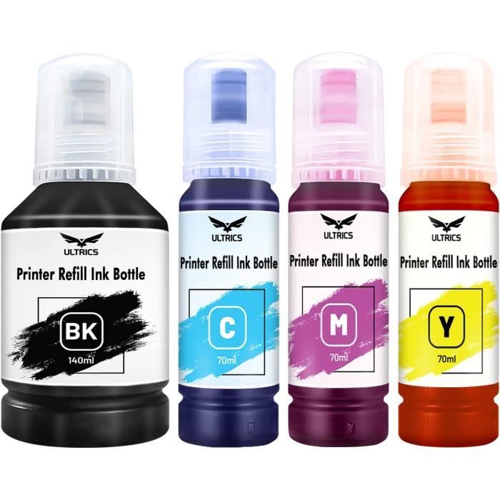 Refill24 Kit De Recharge Facile Compatible Pour Cartouches D'encre HP