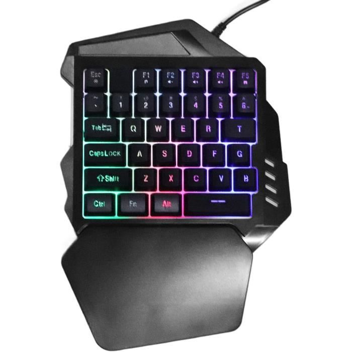 Jouet Fidget Clavier Mécanique – 9 Touches Sonores, Porte-Clés – Anti-Stress PP