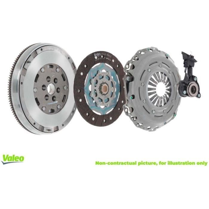 Kit dembrayage + Volant moteur csc Audi A3 - VALEO - 837565