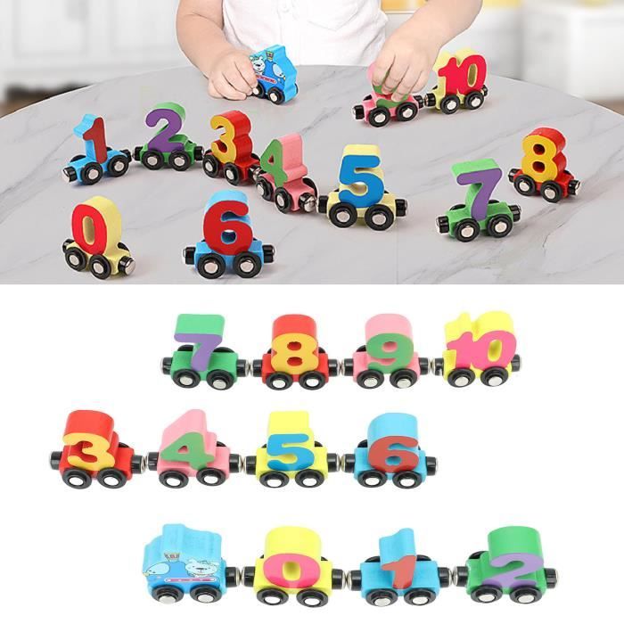 B. toys – Blocs pour bébé – Jouets à empiler et à construire pour bébés – 10 blocs souples avec chiffres, formes, animaux – Éducatifs et développementaux – 6+ mois – One