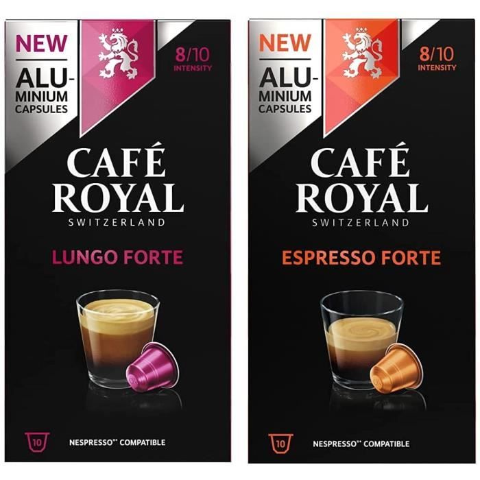 Café Royal Lungo - 10 Capsules pour Nespresso à 3,09 €