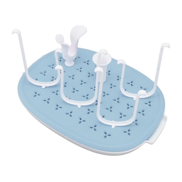 Séchoir à Biberons Avec Couvercle - Organisateur De Rangement Pour Cuisine, Chambre Bébé | Design Gain De Place, Hygiénique