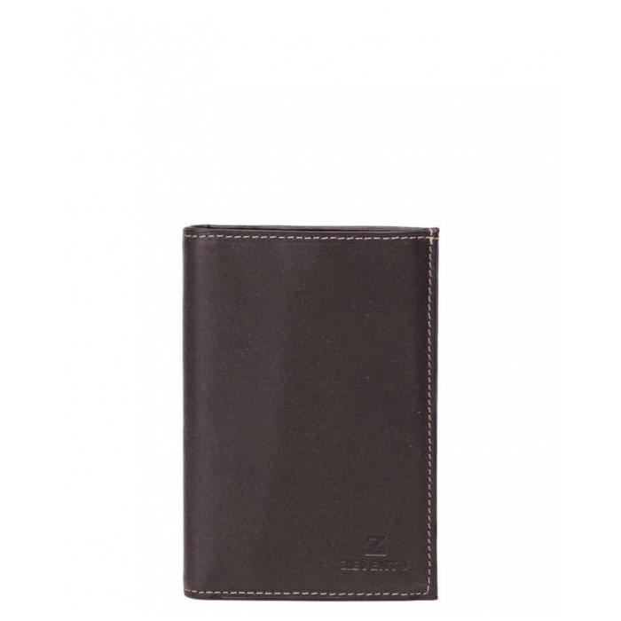 Portefeuille Homme Cuir Marron London Leather Goods – Bifold à Cartes