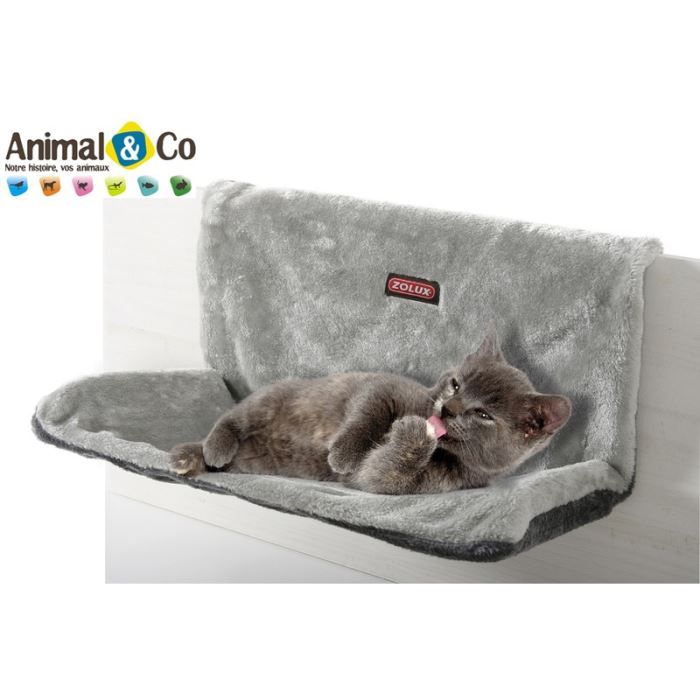 Zolux Hamac Pour Radiateur Gris Pour Chat Cdiscount Animalerie
