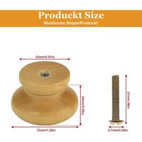 Lot De 12 Boutons Chromés 33 Mm – Pour Portes Et Tiroirs, Look Moderne !