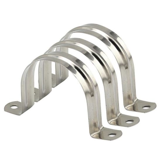 Lot De 10 Colliers De Serrage M8 Pour Câble - Acier Galvanisé, DIN 741 - Pour Ø10mm - Clé Tubulaire Inclus