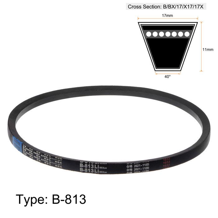 Sourcing Map A42 Courroies Trapézoïdales D'Entraînement 42