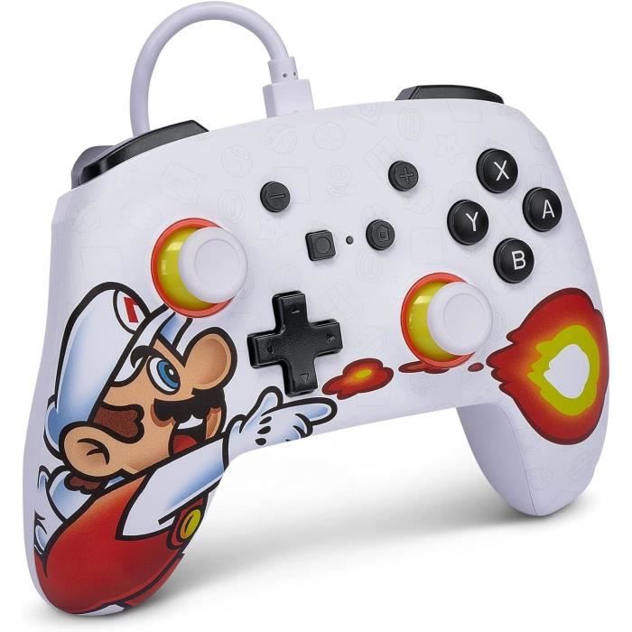Manette Filaire Firefall Mario - SWITCH