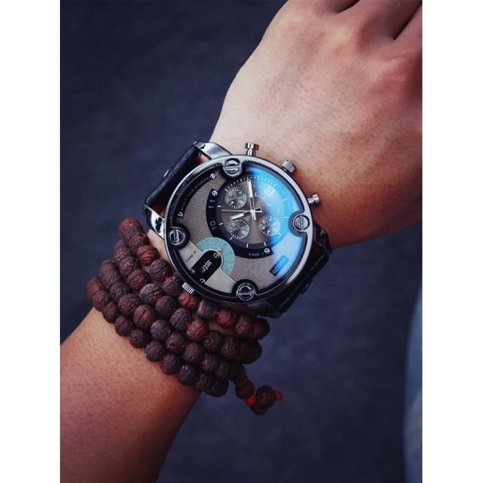Montre homme gros cadran clearance