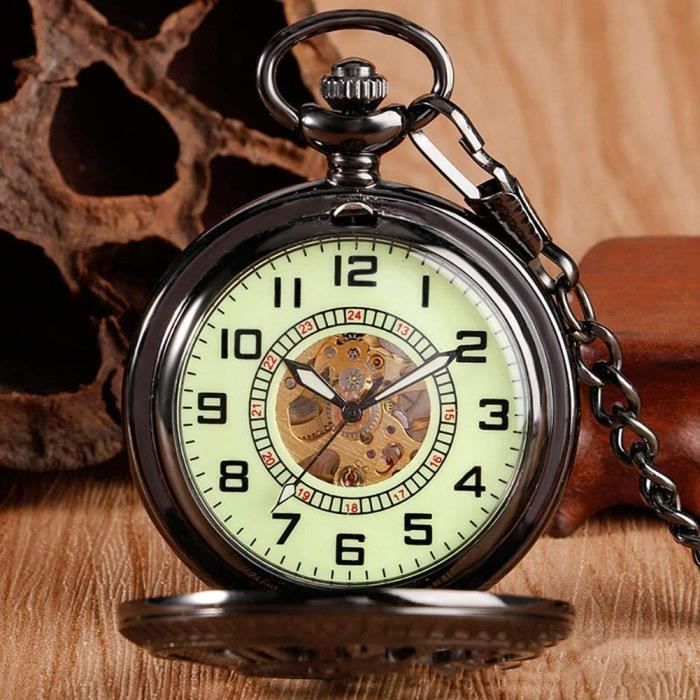 Montre savonnette mecanique outlet