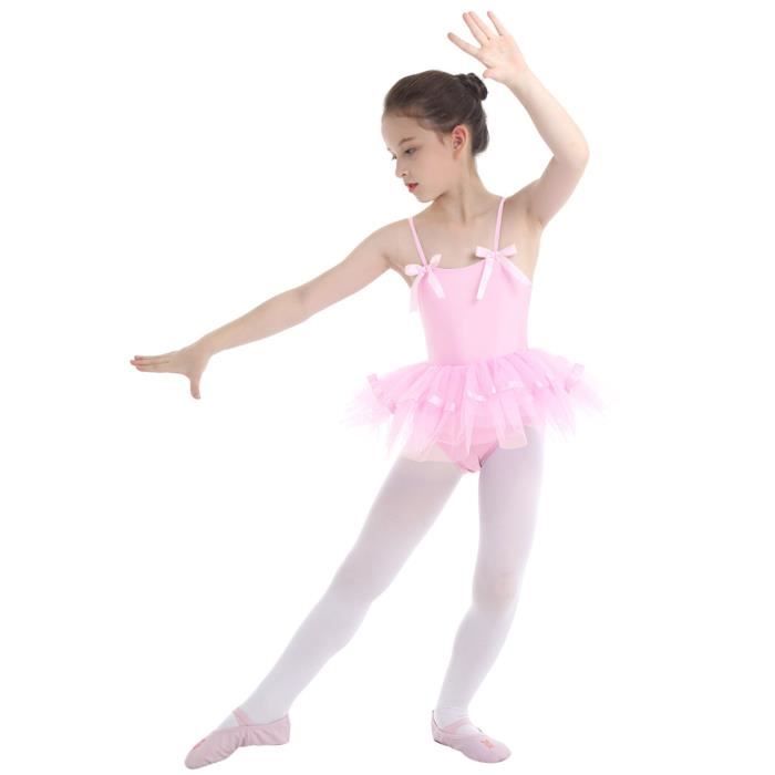 tutu de danse classique rose/ or pour filles