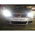 Pack ampoules H7 blanc xenon feux croisement-code pour Volkswagen Golf 5-2