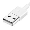 Câble USB vers USB type C Original Huawei AP71 Blanc charge et synchro-2