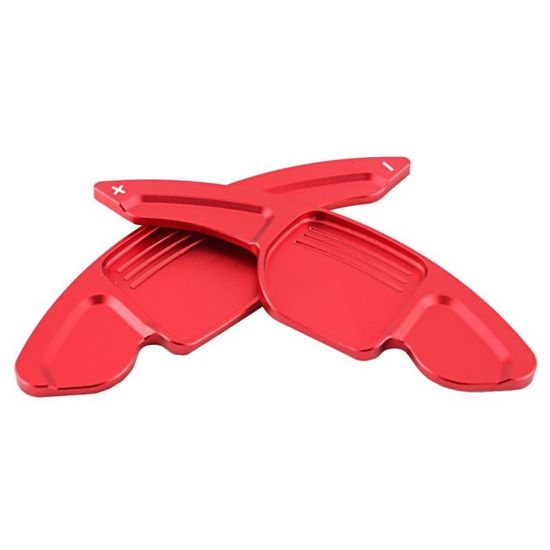 Pagaies De Volant En Aluminium CNC – Extension Pour Audi A1/A3/A4/A6/A7/A8/S/S8 2019+, Noir/Rouge/Bleu