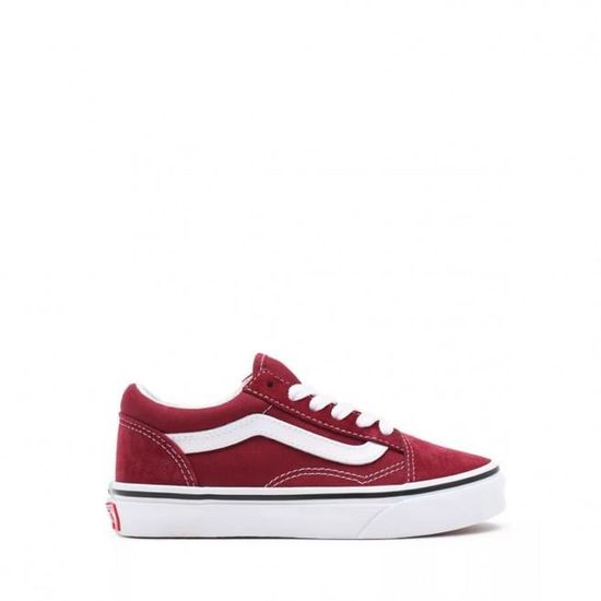 Vans sales bordeaux enfant