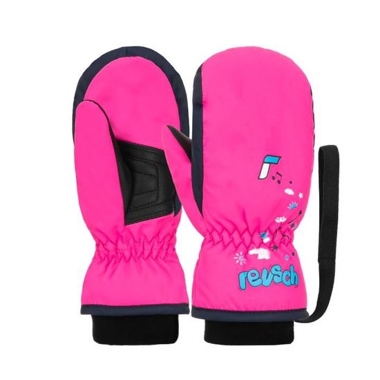 Moufles enfant Reusch - pink glo/dress blue - 2/3 ans Pink glo