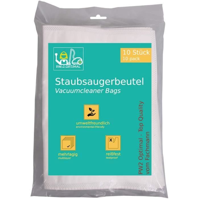 10 Sacs Aspirateur Compatible pour Miele S311 Miele S 311