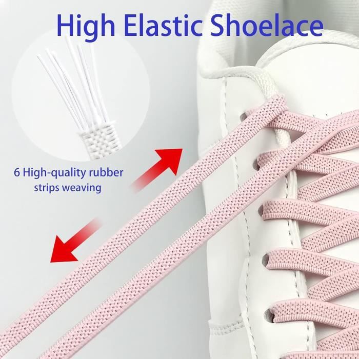 5 Paires Lacets Elastique Lacet Elastique Enfant Lacet Elastique Adulte Lacets Magiques Lacets Elastiques Avec Fermoir En Me n17179 Noir Gris Blanc Bleu Marine Marron Cdiscount Chaussures