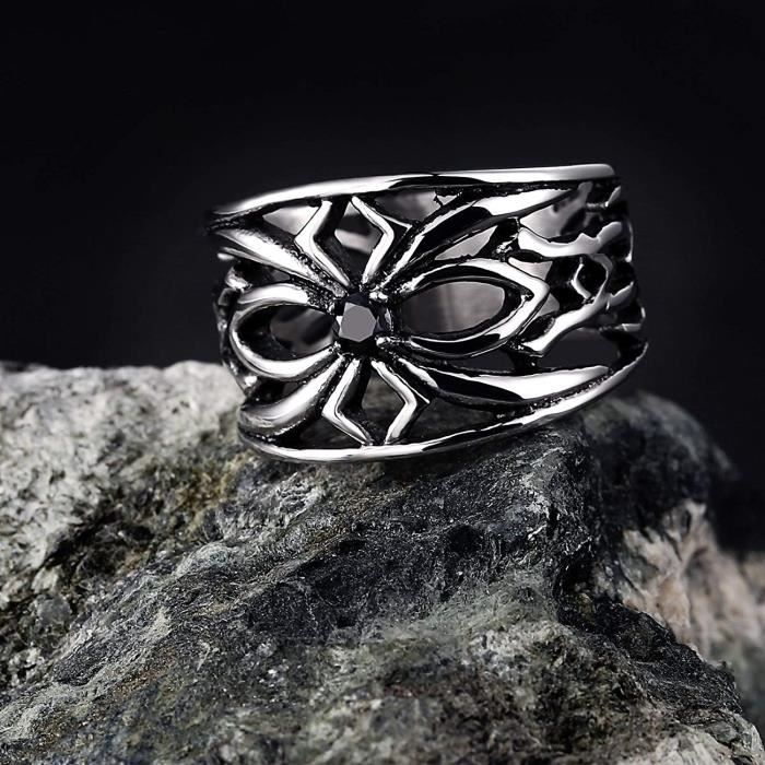 Bague homme sales acier chirurgical