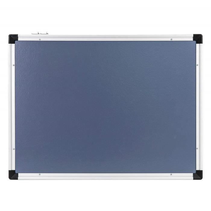 Tableaux blancs Basics Tableau blanc magnétique avec cadre en  aluminium et porte-marqueurs Effaçable à sec, 90 x 6 6928 - Cdiscount Beaux- Arts et Loisirs créatifs
