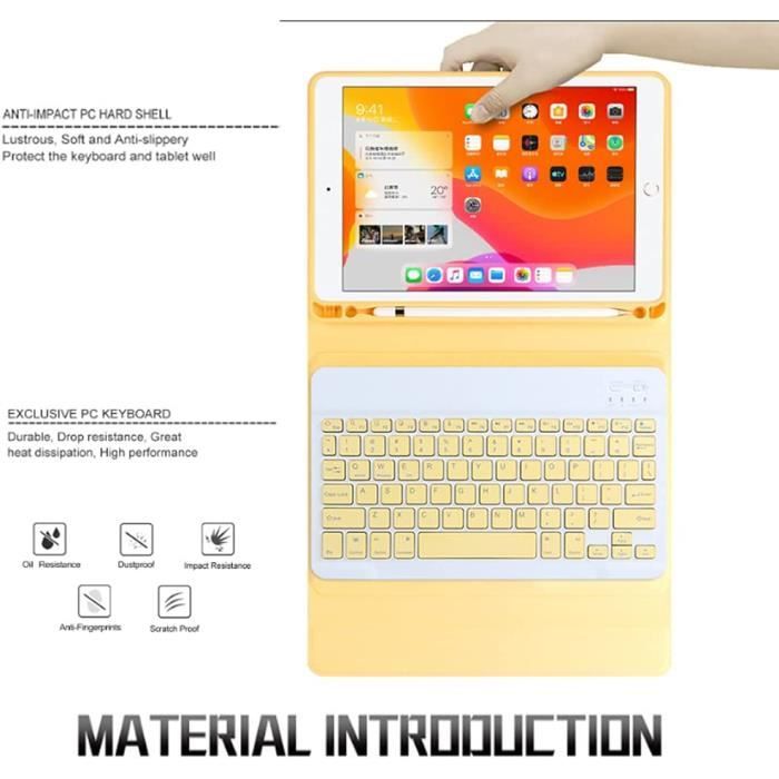 Étui-clavier pour Ipad Mini 6 2021 (8,3 pouces), couvercle