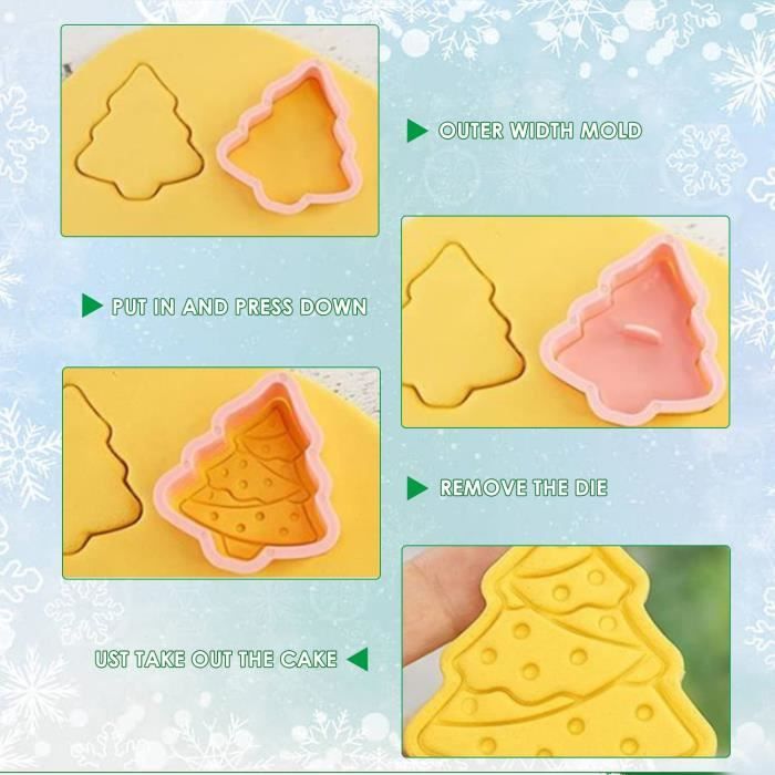 Emporte Piece Pakemon Emporte Piece Patisserie 8 Pièces 3D Moule Biscuit Set  Cookie Cutter Tampon Biscuit Animaux Pour Noël F[H627] - Cdiscount Maison
