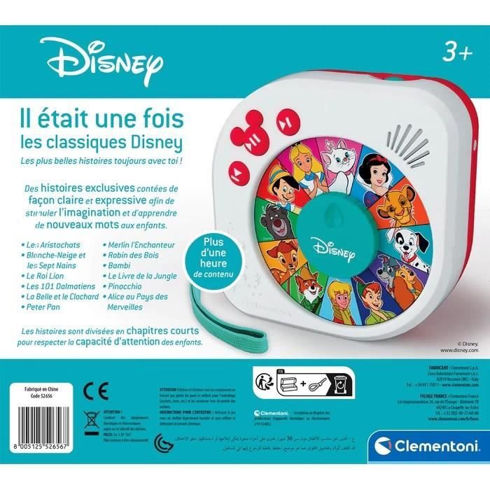 Clementoni | Projecteur Et Conteur D’Histoires Disney Baby pour Enfant 1 À 6 Ans+ | 7 Contes