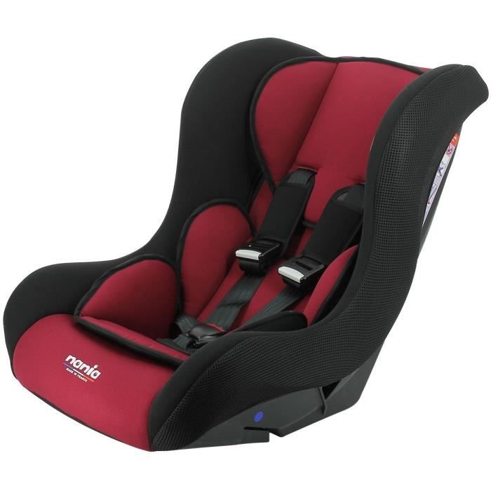 Nania Siège auto TRIO groupe 0/1/2 (0-25kg) - Rouge - Achat / Vente siège  auto Nania Siège auto TRIO groupe - Cdiscount