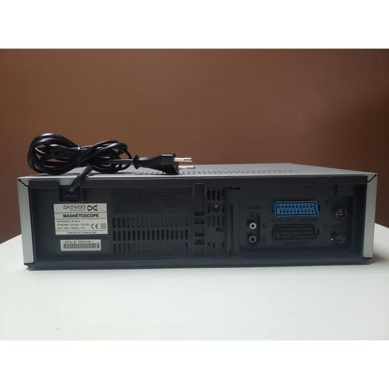 Magnétoscope Daewoo q431s Blue Diamond Drum 4 tête lecteur NTSC video