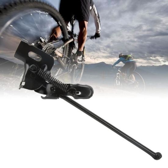 Omabeta béquille latérale Support latéral de béquille de vélo, support  central en fer 26 pouces, accessoire pour le sport velo