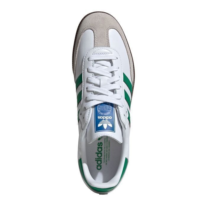 Baskets - adidas - SAMBA OG - Homme - Blanc Vert - Cuir et Synthetique - Lacets - 43 1-3 EU Blanc vert - Cdiscount Chaussures Baskets - adidas - SAMBA OG - Homme - Blanc Vert - Cuir et Synthetique - Lacets - 43 1-3 EU Blanc vert - Cdiscount Chaussures