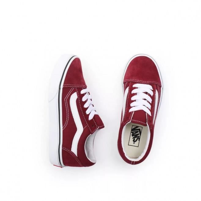 Vans cheap enfant bordeaux