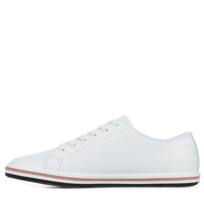 Fred perry kingston leather white store