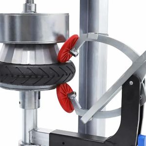 Kit Démonte-pneu Manuel Auto + 60 Mèches + 1 Manomètre + Protections Jante - Neuf