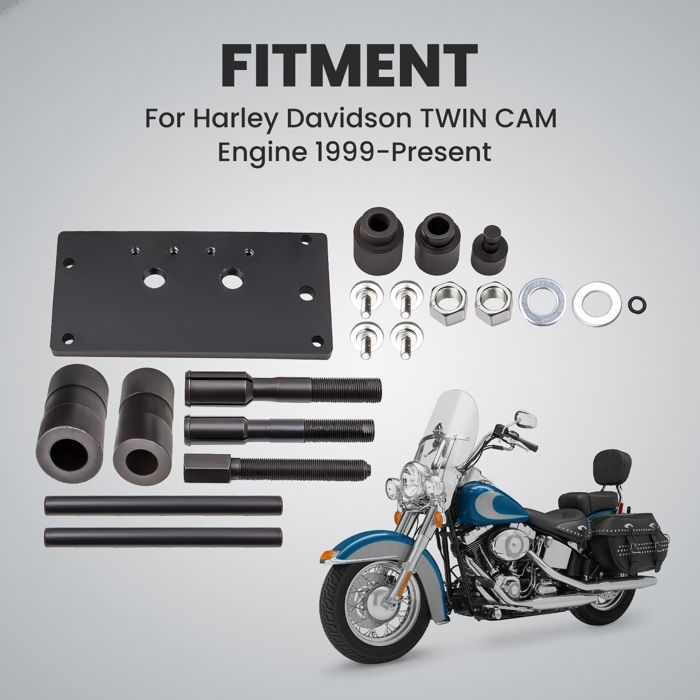 Outil De Verrouillage Double Tête Pour Harley Davidson Twin Cam 1999-2017 Et M8 Milwaukee 8 2017-2024