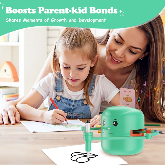 Robot dessinateur Pumpify – Jouets Montessori – Apprendre à dessiner pour Enfants