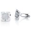Miore 14.1 gr Acier Inoxydable Boutons de Manchettes Homme