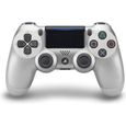 Manette PS4 DualShock 4.0 V2 Silver - PlayStation Officiel-0