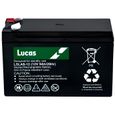 Batterie Plomb étanche Stationnaire Lucas VRLA AGM LSLA9-12 12V 9Ah-0
