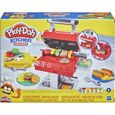 Play-Doh Kitchen Creations Le Roi du Grill avec 6 Pots de pate a Modeler aux Couleurs variees, pour Enfants, des 3 Ans-0