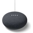 Enceinte intelligente GOOGLE Nest Mini US - Charbon - Bluetooth 5.0 - Sans fil-0