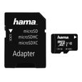 Carte mémoire microSDXC 128 Go classe 10 UHS-I 80 Mo/s + adaptateur/photo - HAMA-0